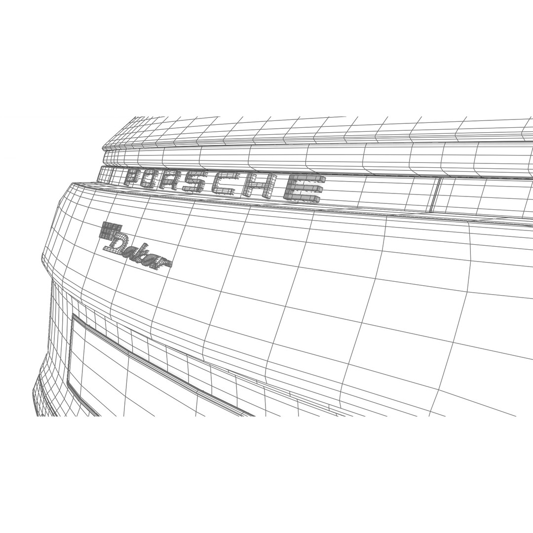 Porsche 911 Dakar 2023 3D Model – Rigged PBR Sport Car, FBX, OBJ - View 32