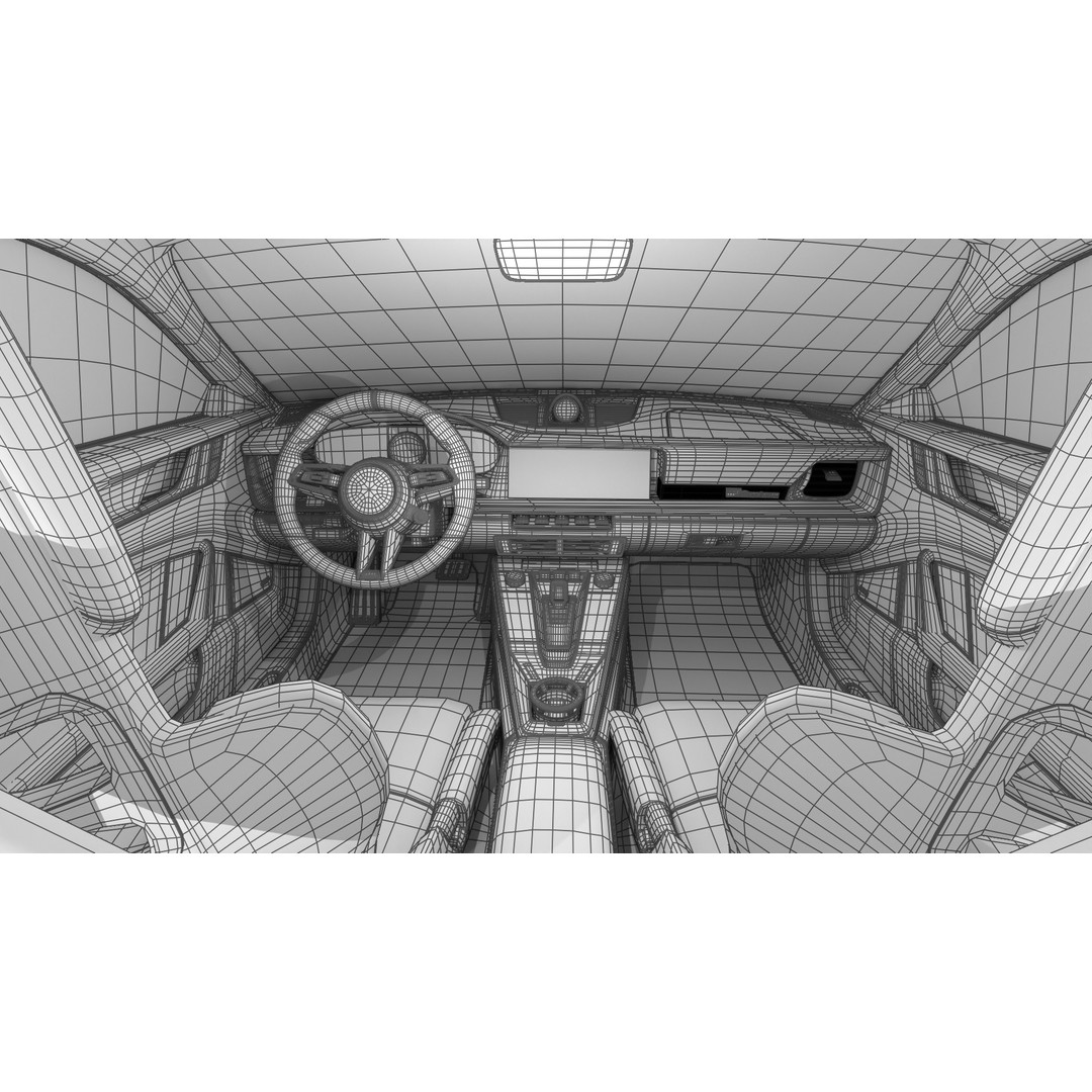 Porsche 911 Dakar 2023 3D Model – Rigged PBR Sport Car, FBX, OBJ - View 39
