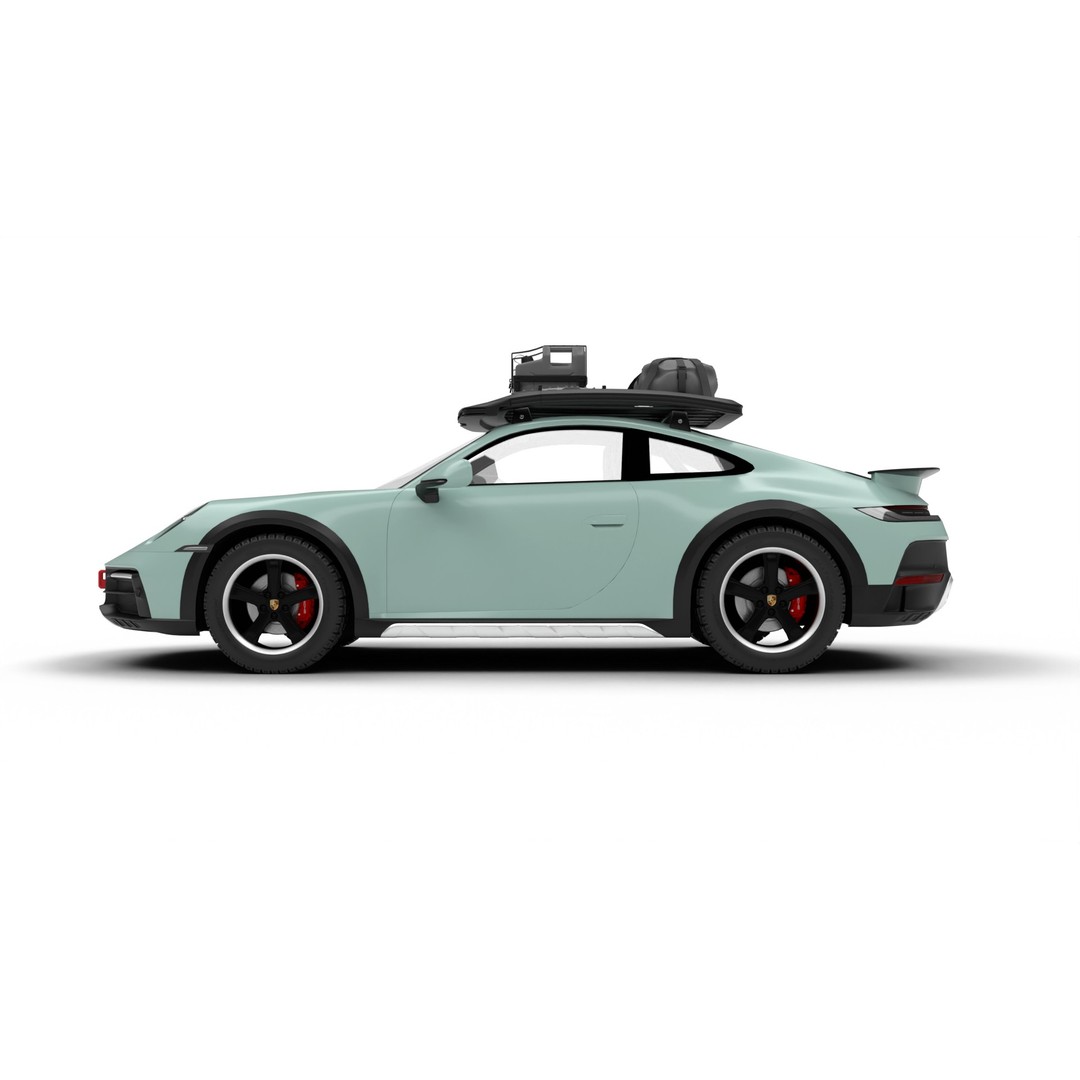 Porsche 911 Dakar 2023 3D Model – Rigged PBR Sport Car, FBX, OBJ - View 4