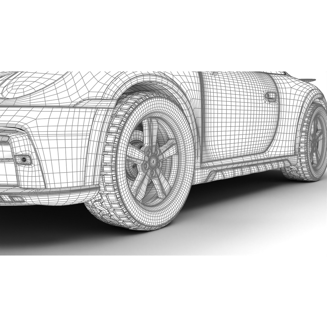 Porsche 911 Dakar 2023 3D Model – Rigged PBR Sport Car, FBX, OBJ - View 47
