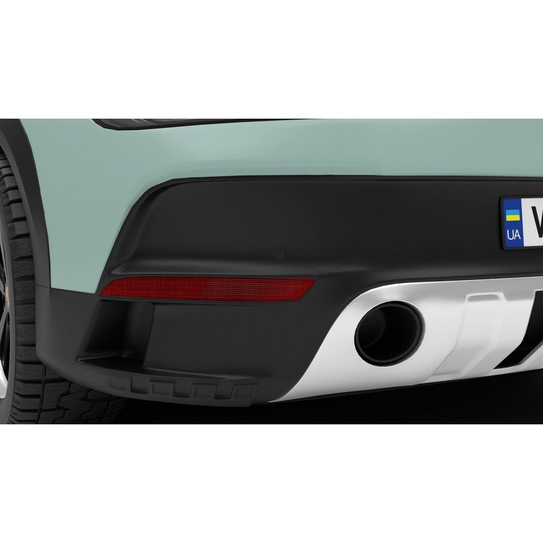Porsche 911 Dakar 2023 3D Model – Rigged PBR Sport Car, FBX, OBJ - View 8
