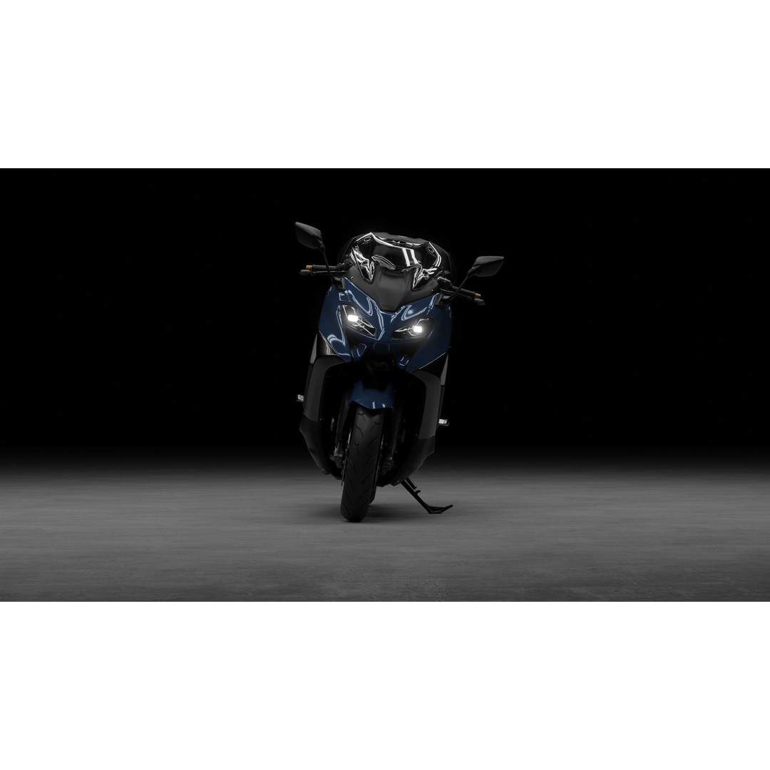 T-Max 560 Tech 2023 3D Model – High Poly Game Asset, Blender - View 10
