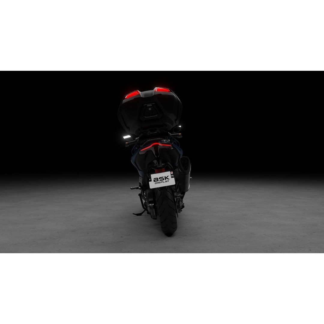 T-Max 560 Tech 2023 3D Model – High Poly Game Asset, Blender - View 11