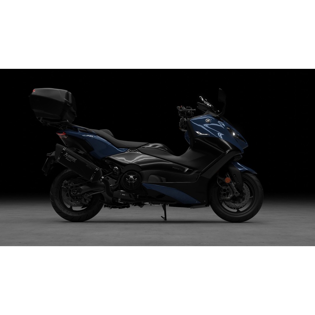 T-Max 560 Tech 2023 3D Model – High Poly Game Asset, Blender - View 5