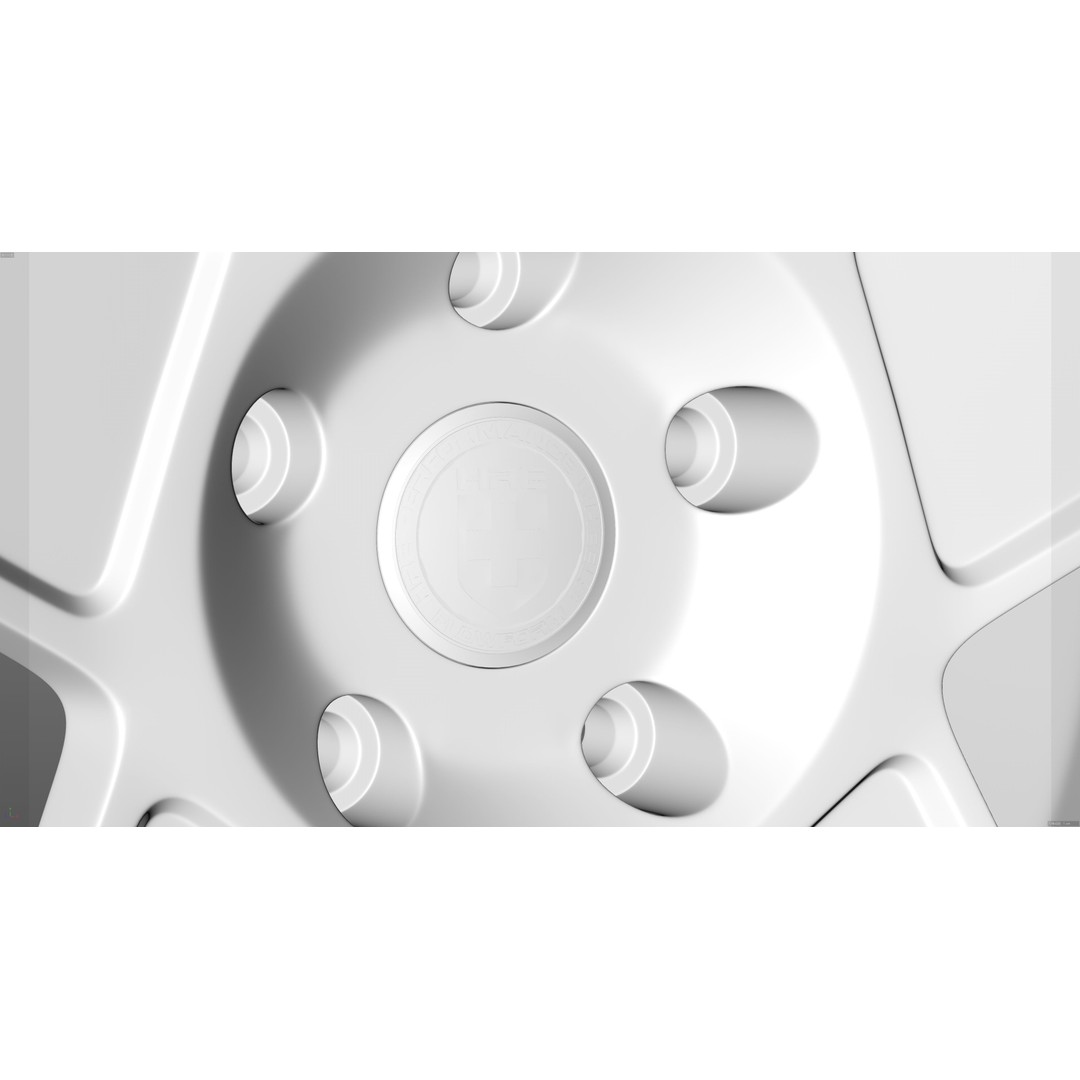 HRE VintageSeries 505M 3D Model – Low Poly Racing Car Tire, FBX, OBJ - View 20