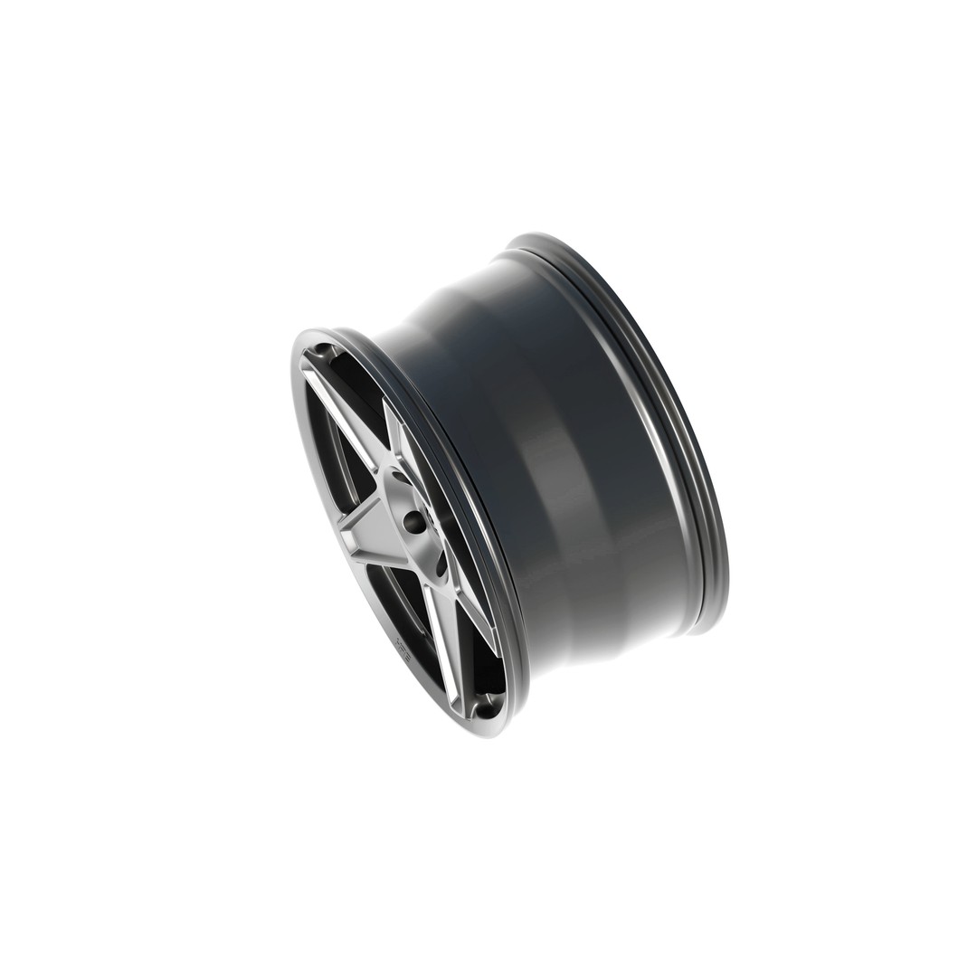 HRE VintageSeries 505M 3D Model – Low Poly Racing Car Tire, FBX, OBJ - View 8