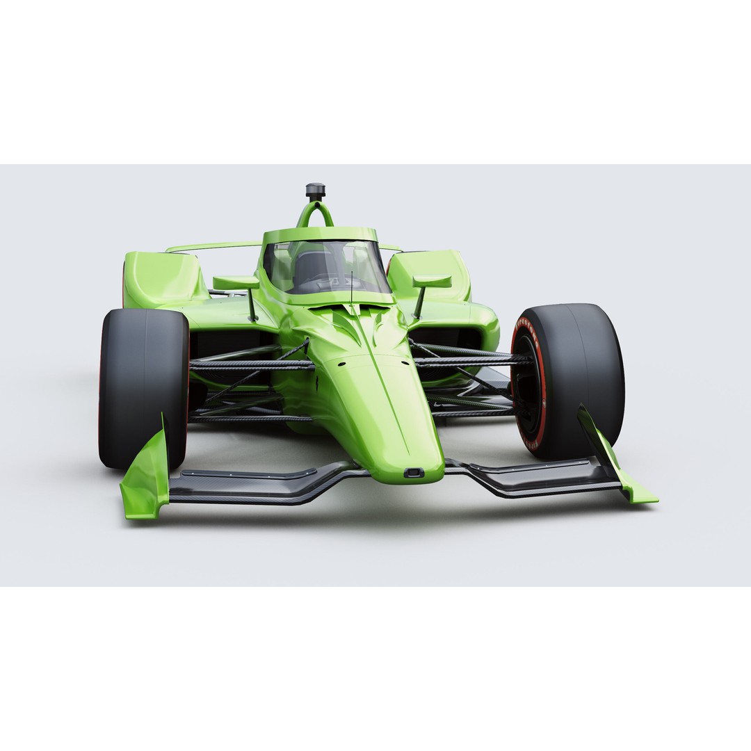 Indycar Oval 3D Model – High Detail Livery Template 2025, FBX - View 13
