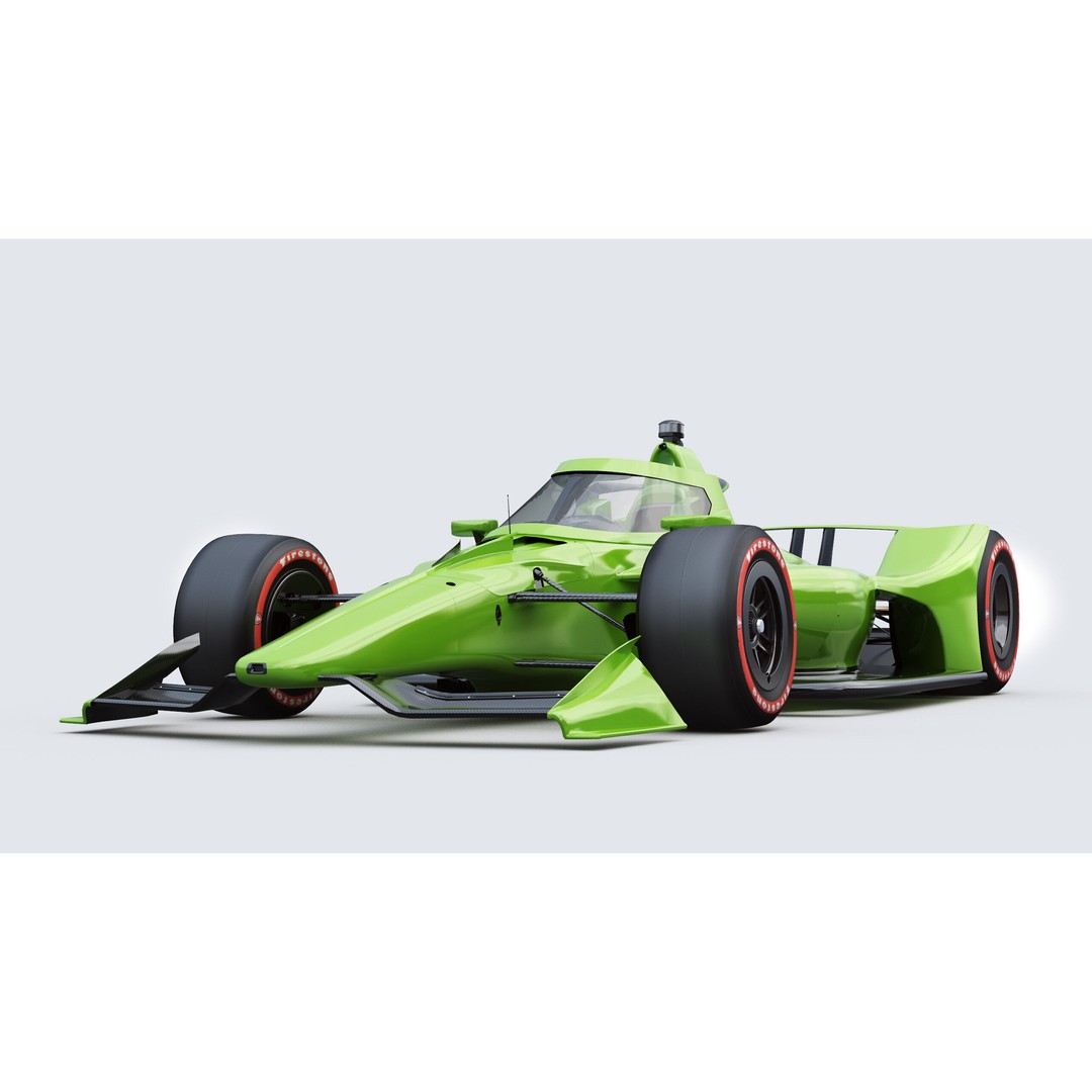 Indycar Oval 3D Model – High Detail Livery Template 2025, FBX - View 14