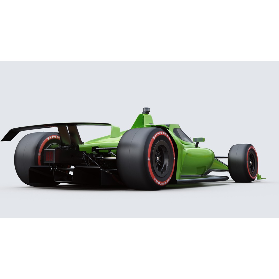 Indycar Oval 3D Model – High Detail Livery Template 2025, FBX - View 15