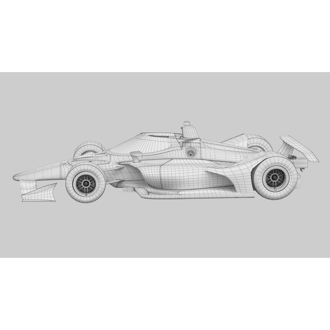 Indycar Oval 3D Model – High Detail Livery Template 2025, FBX - View 21