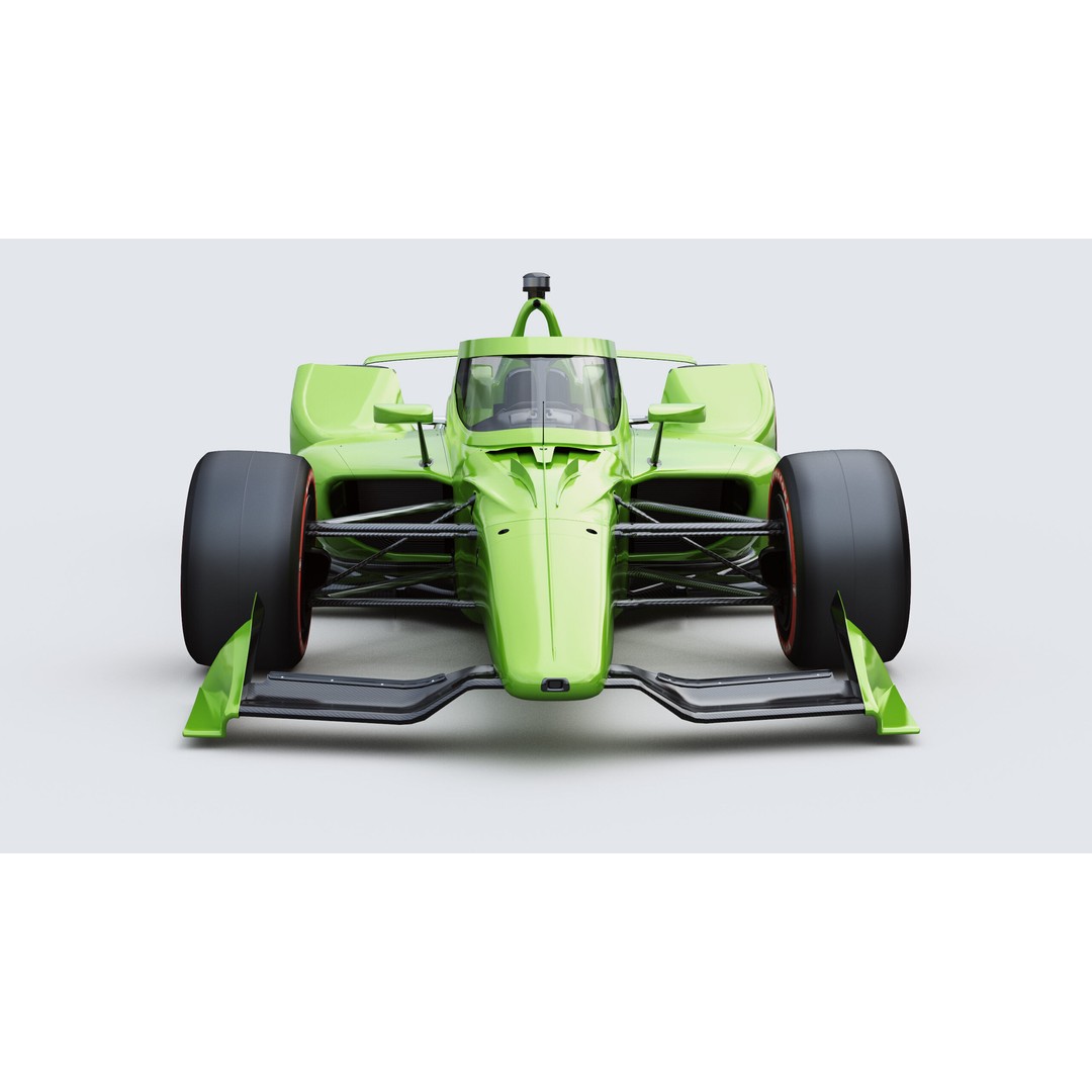 Indycar Oval 3D Model – High Detail Livery Template 2025, FBX - View 5