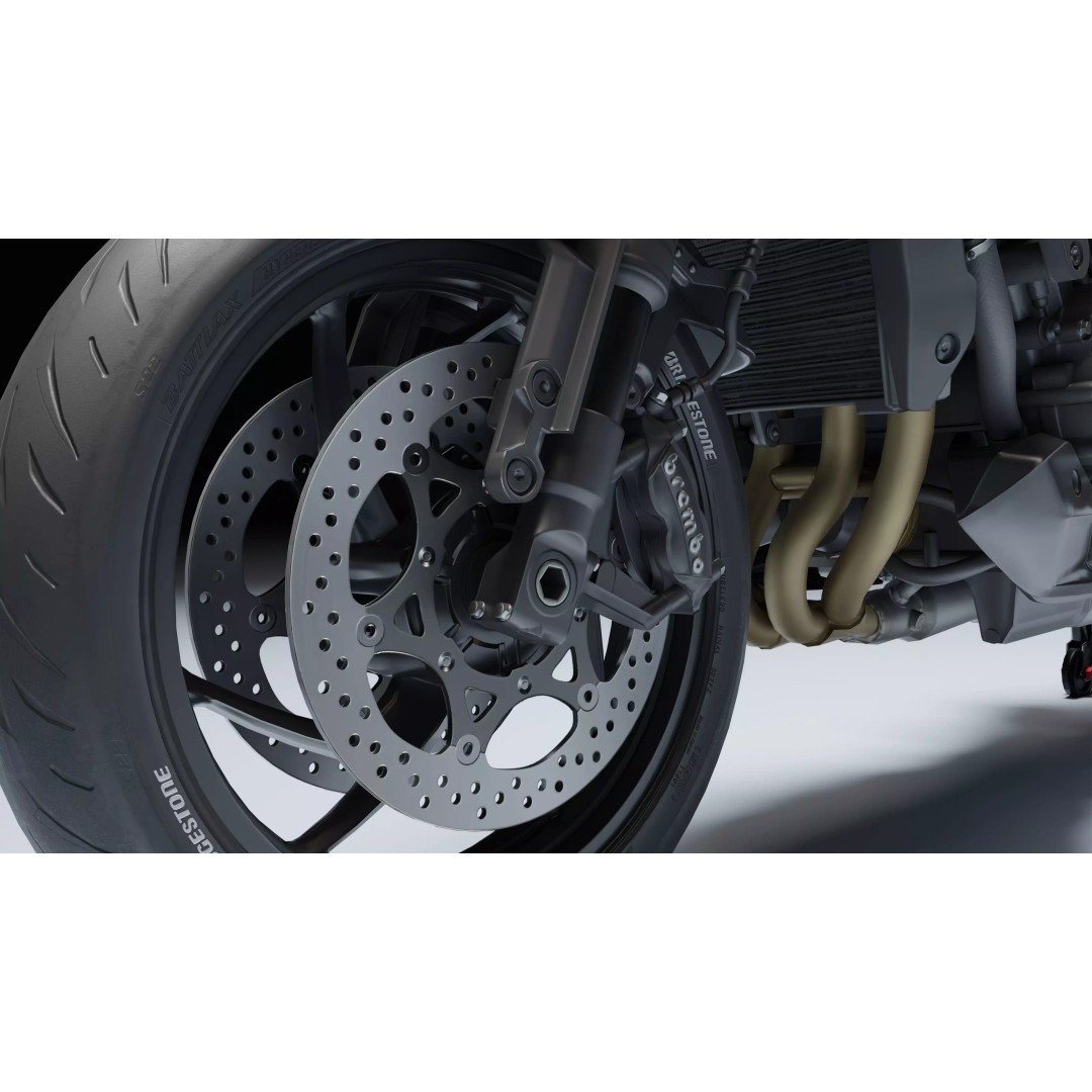 Suzuki Katana 2019 3D Model – Low Poly Game Ready Asset, Blender, FBX - View 19