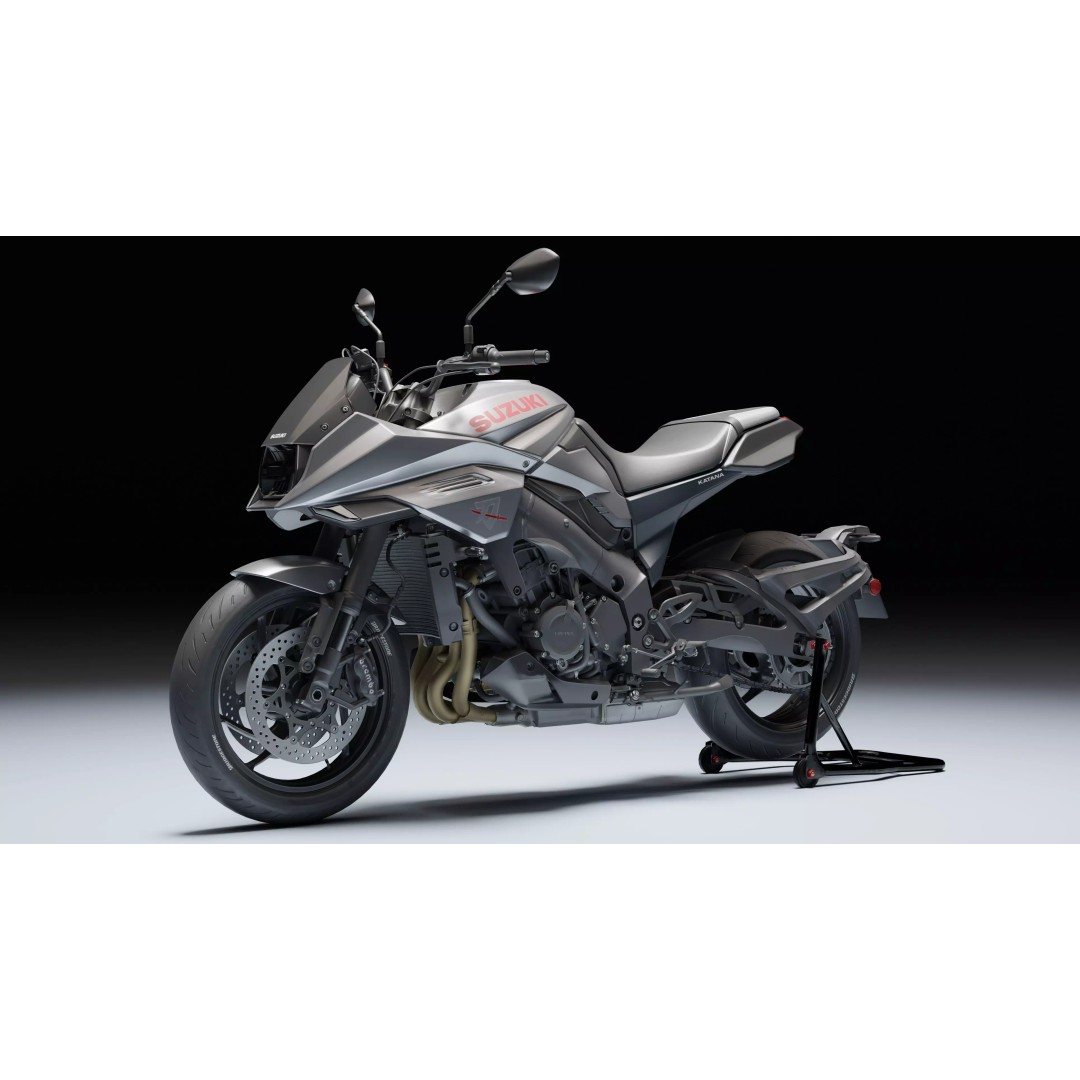 Suzuki Katana 2019 3D Model – Low Poly Game Ready Asset, Blender, FBX - View 2