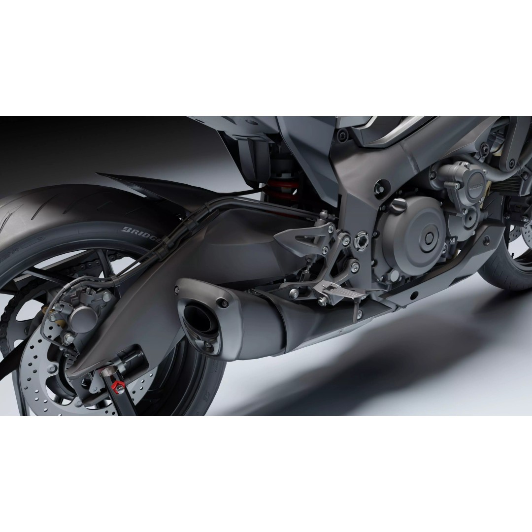 Suzuki Katana 2019 3D Model – Low Poly Game Ready Asset, Blender, FBX - View 22