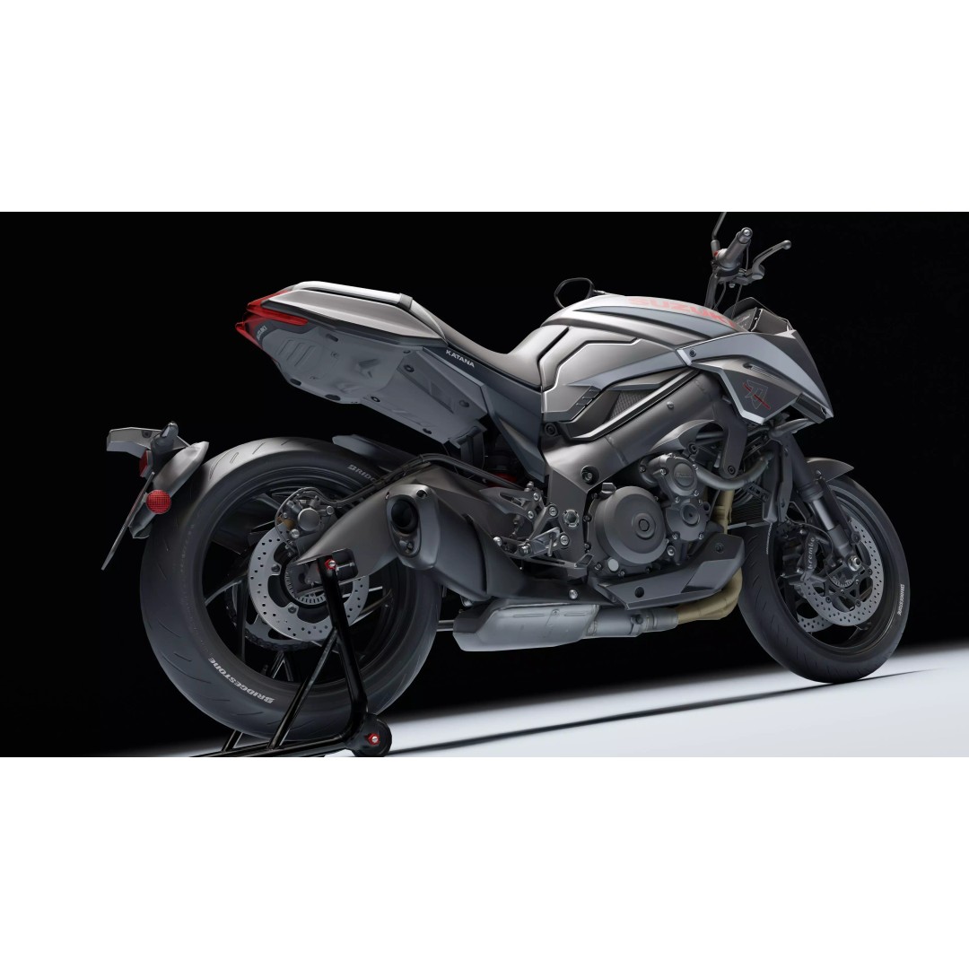 Suzuki Katana 2019 3D Model – Low Poly Game Ready Asset, Blender, FBX - View 24