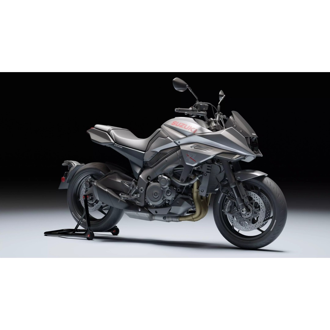 Suzuki Katana 2019 3D Model – Low Poly Game Ready Asset, Blender, FBX - View 3