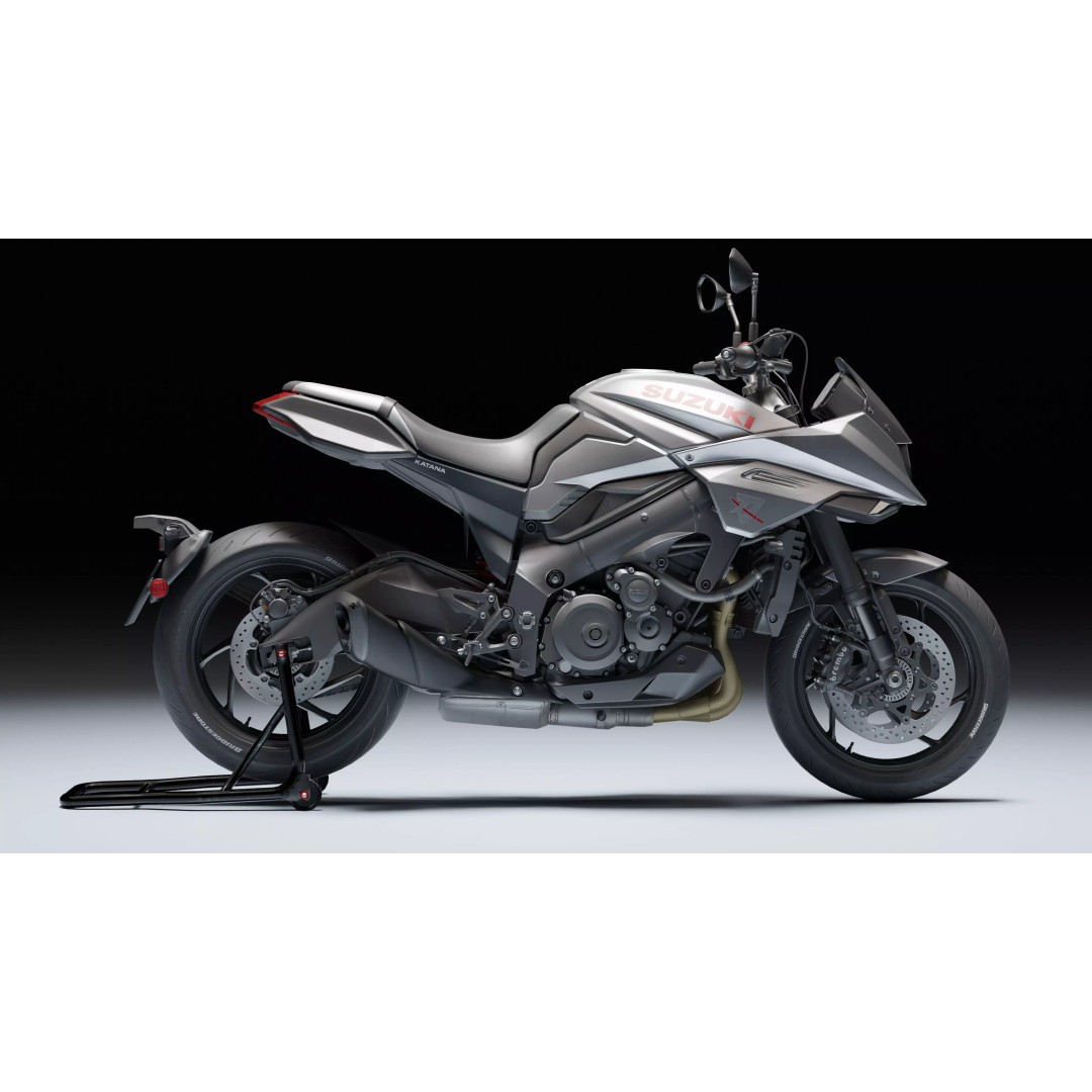 Suzuki Katana 2019 3D Model – Low Poly Game Ready Asset, Blender, FBX - View 4