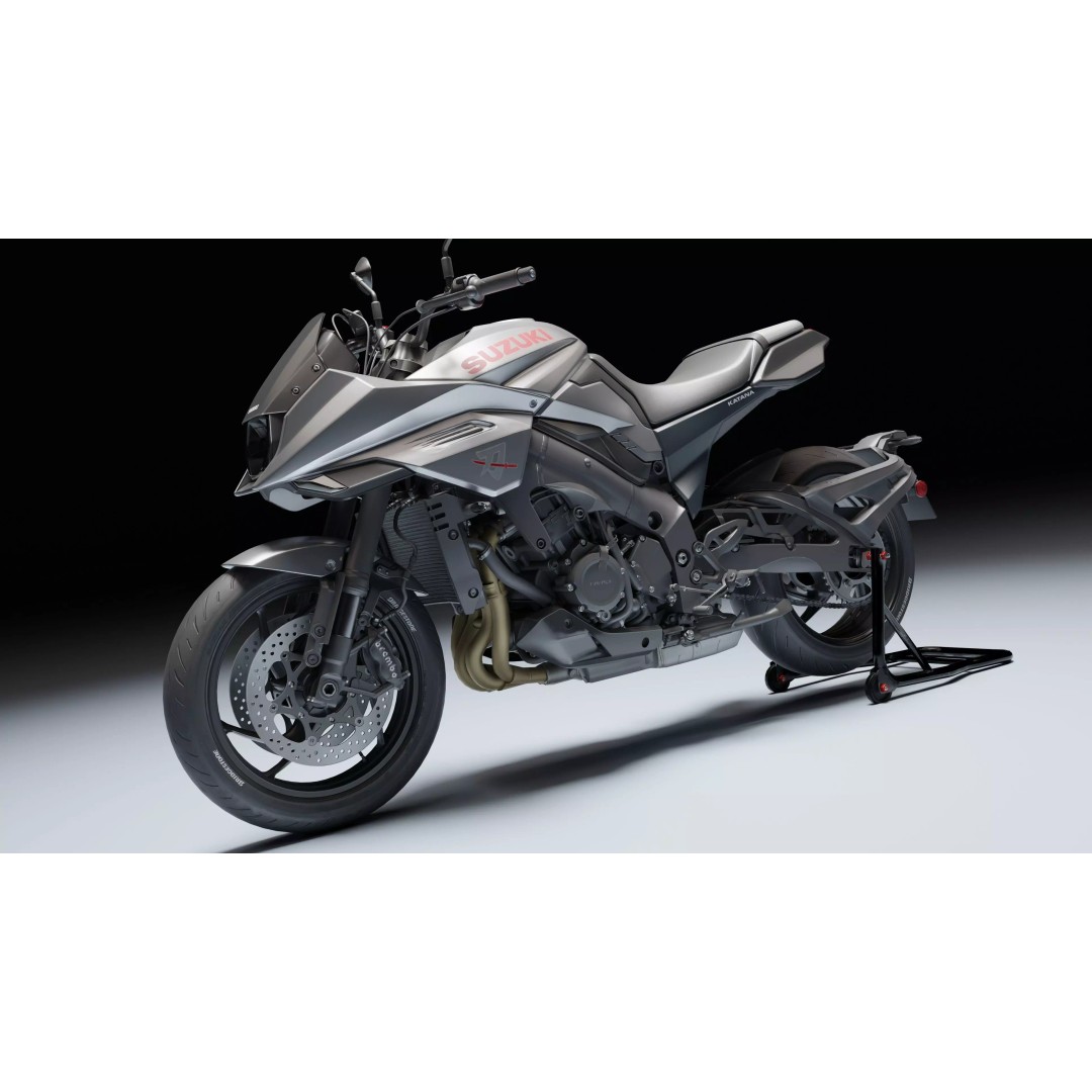 Suzuki Katana 2019 3D Model – Low Poly Game Ready Asset, Blender, FBX - View 7