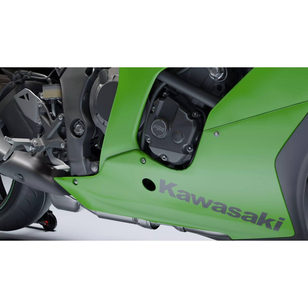 Kawasaki Ninja ZX-10R 2021 3D Model – Low Poly PBR Game Asset, FBX - View 16