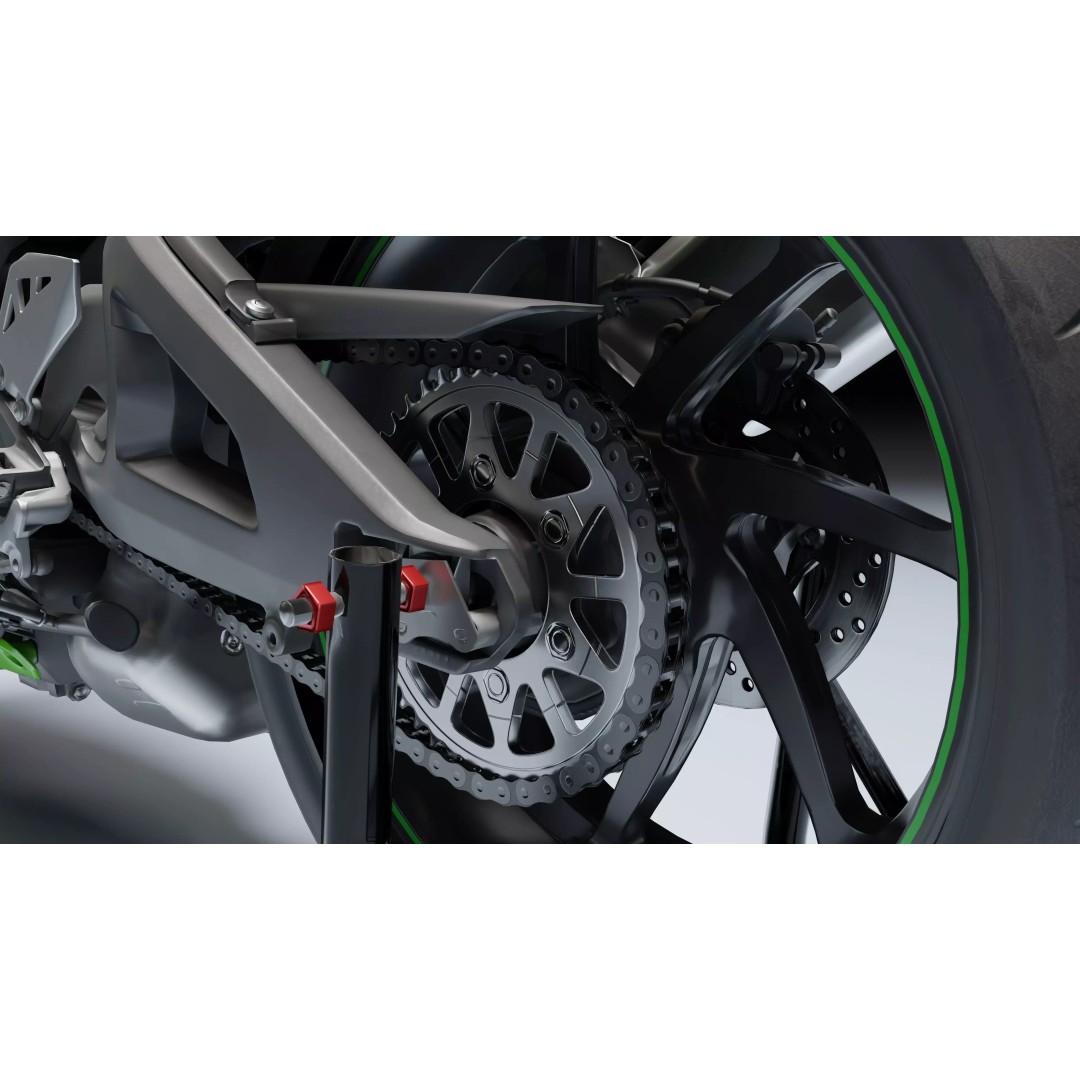 Kawasaki Ninja ZX-10R 2021 3D Model – Low Poly PBR Game Asset, FBX - View 18