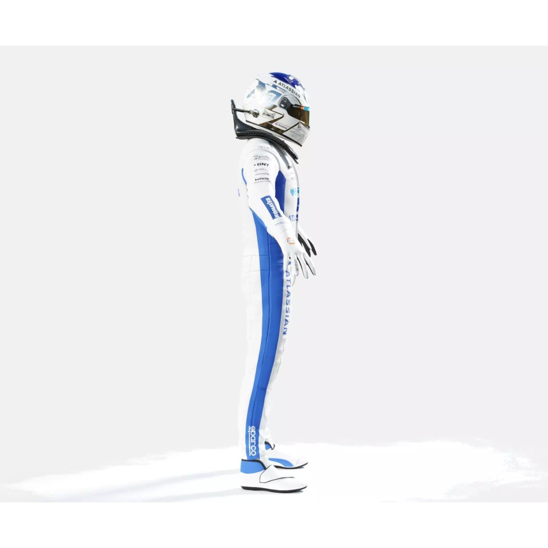 F1 Williams Racing Suits 2026 3D Model – Rigged PBR Asset, FBX, Blender - View 21