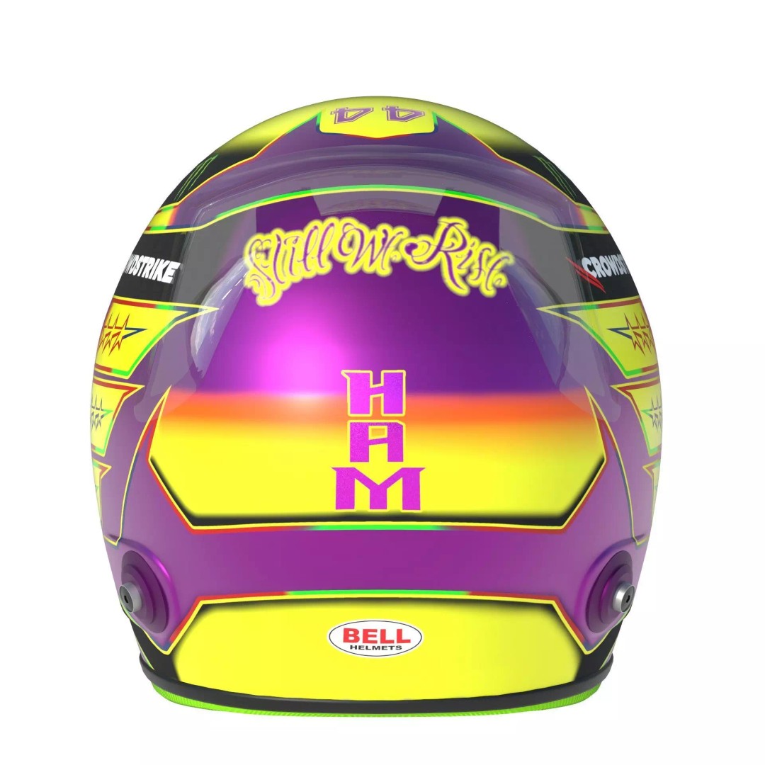 F1 Mercedes Helmets 2023 3D Model – High Detail PBR Game Asset, FBX, OBJ - View 18