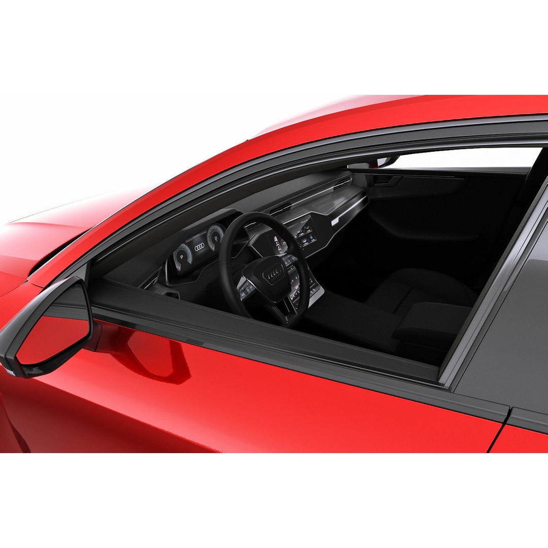 Audi RS7 Sportback 2020 3D Model – Realistic Car Asset, FBX, OBJ - View 14
