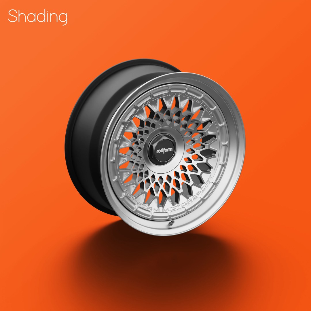 Rotiform LHR-M Rim 3D Model – High Poly PBR Asset, Blender, FBX, OBJ - View 6