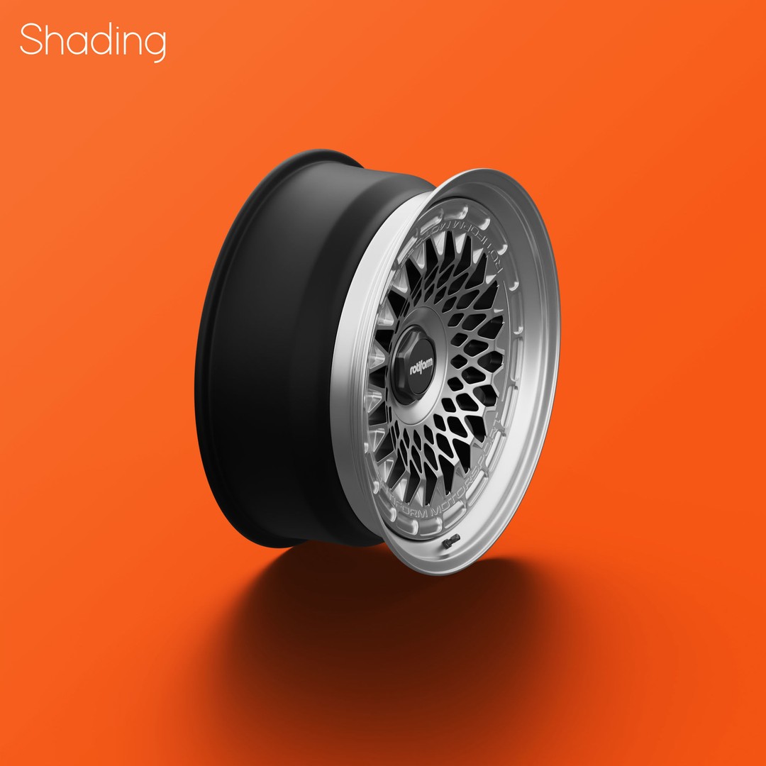 Rotiform LHR-M Rim 3D Model – High Poly PBR Asset, Blender, FBX, OBJ - View 8