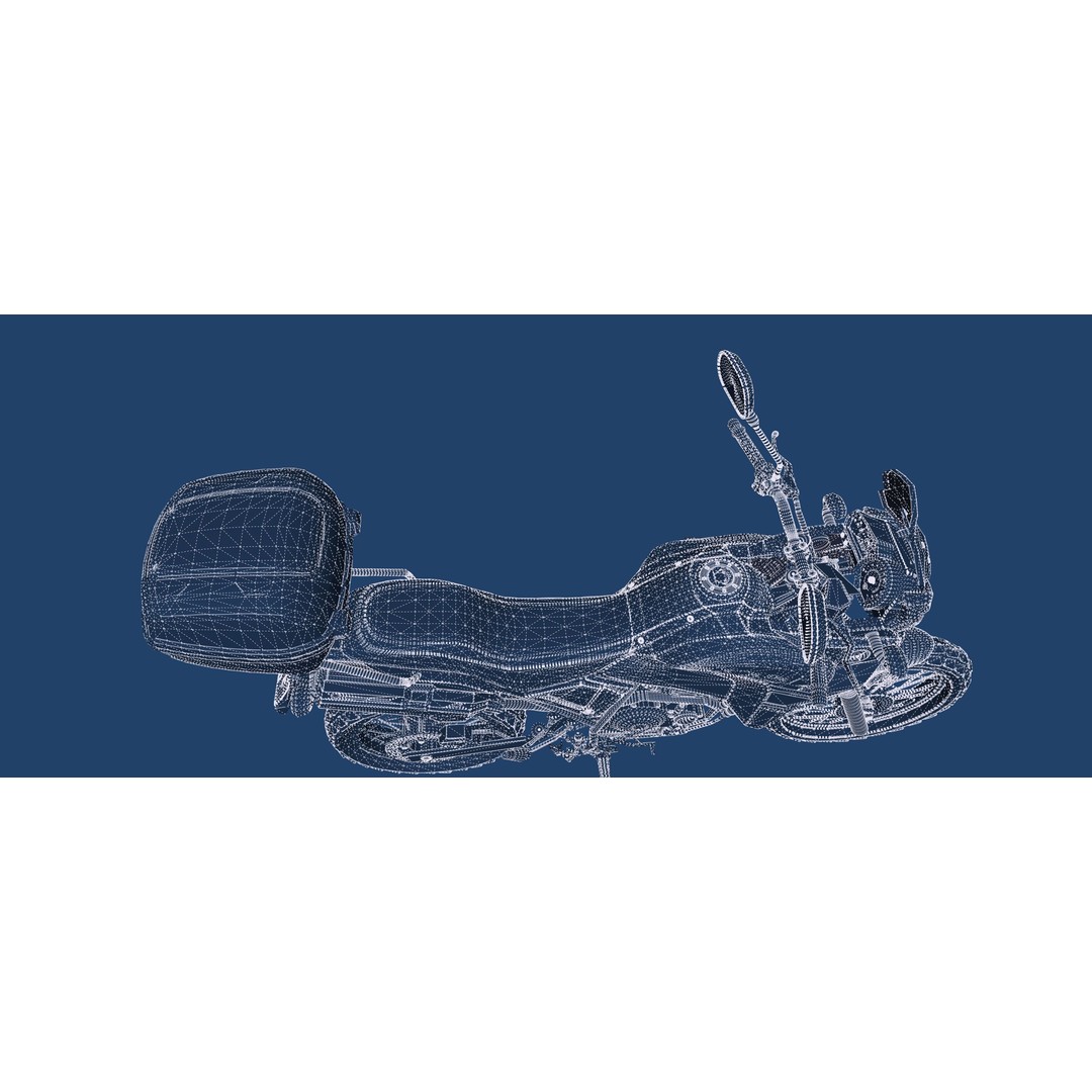 Yamaha Tenere 3D Model – Detailed Motorcycle Asset for Lumion