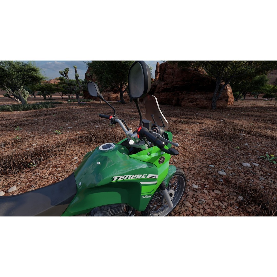 Yamaha Tenere 3D Model – Detailed Motorcycle Asset for Lumion - View 11