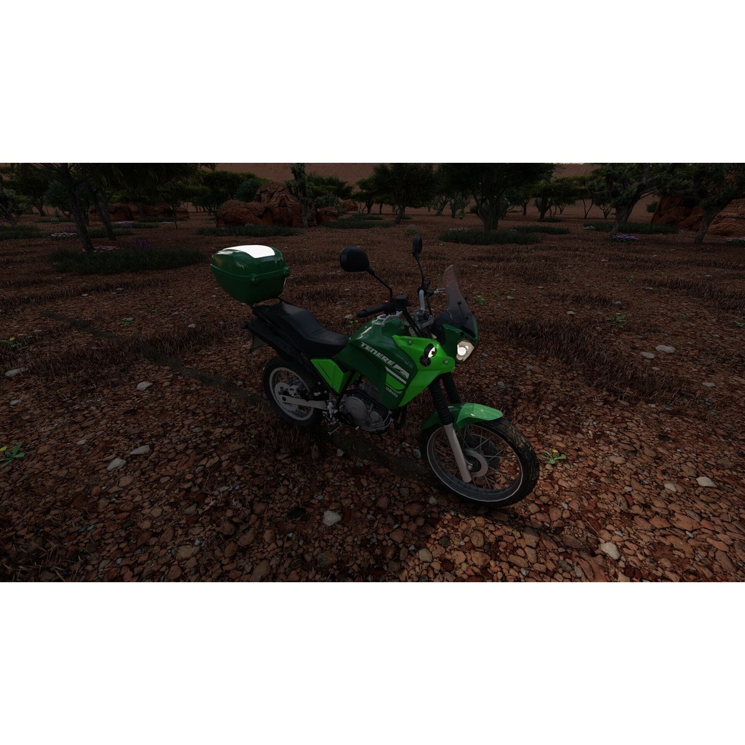 Yamaha Tenere 3D Model – Detailed Motorcycle Asset for Lumion - View 13
