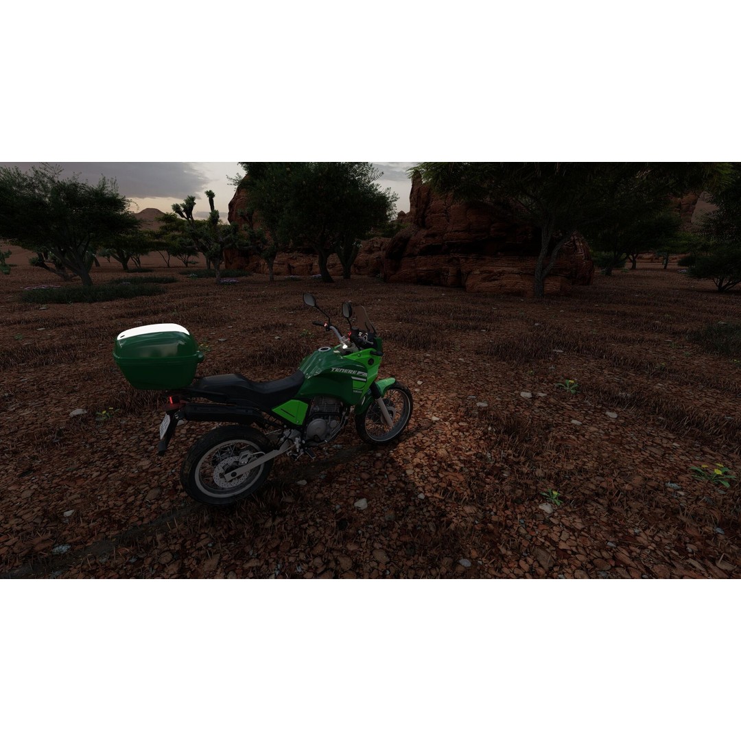 Yamaha Tenere 3D Model – Detailed Motorcycle Asset for Lumion - View 14