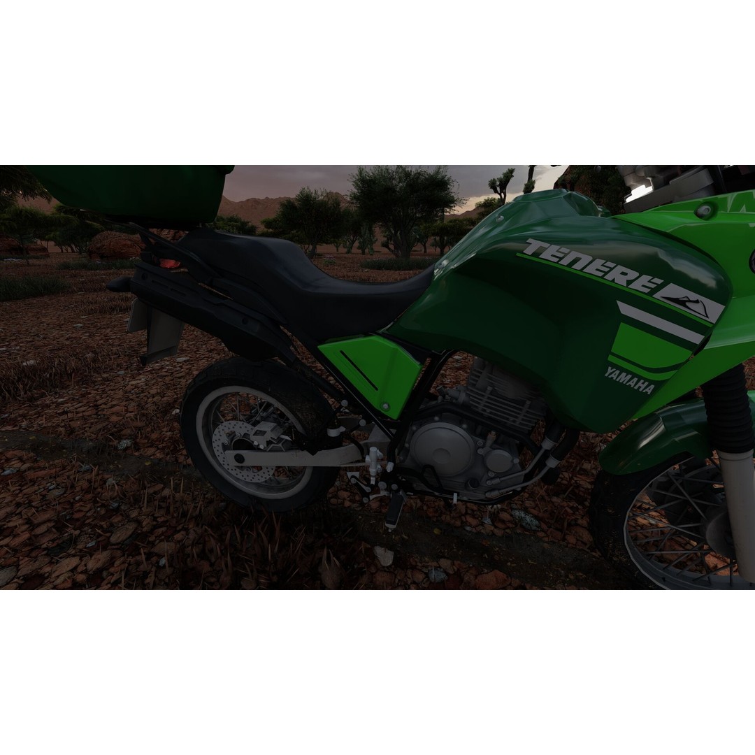 Yamaha Tenere 3D Model – Detailed Motorcycle Asset for Lumion - View 16