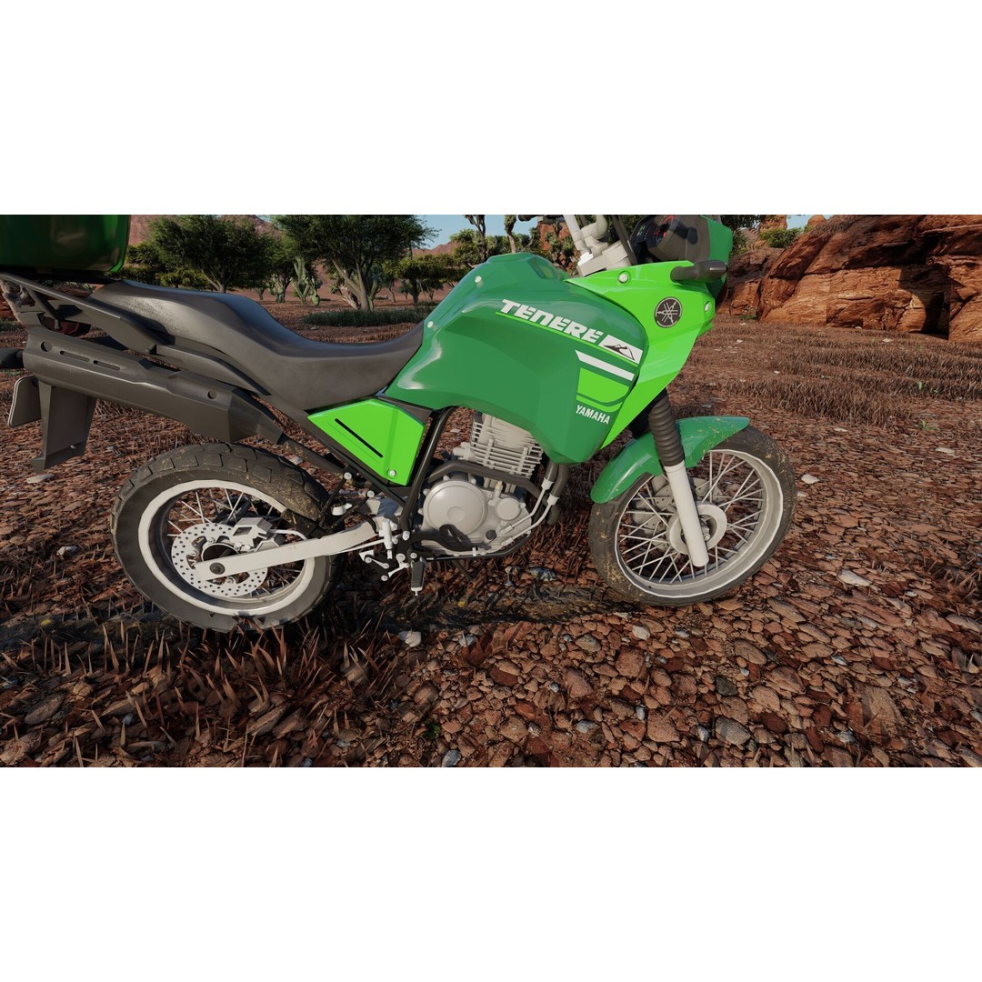 Yamaha Tenere 3D Model – Detailed Motorcycle Asset for Lumion - View 17