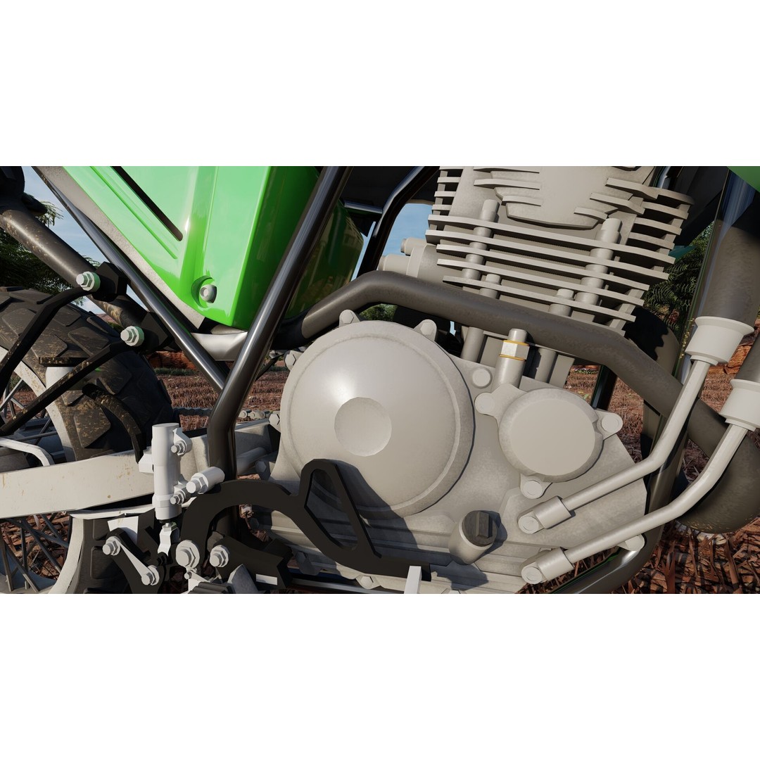 Yamaha Tenere 3D Model – Detailed Motorcycle Asset for Lumion - View 18