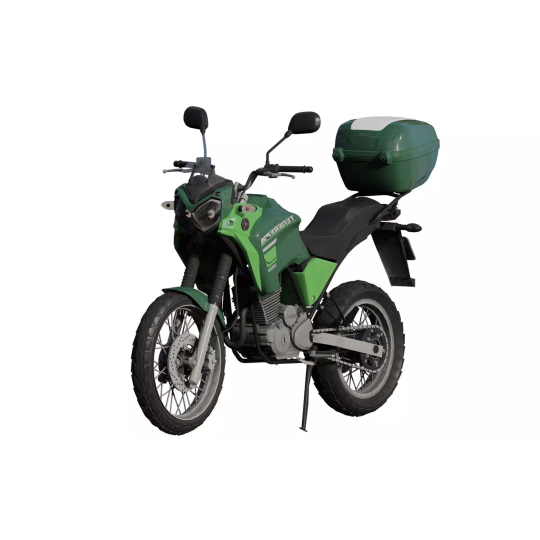 Yamaha Tenere 3D Model – Detailed Motorcycle Asset for Lumion - View 2