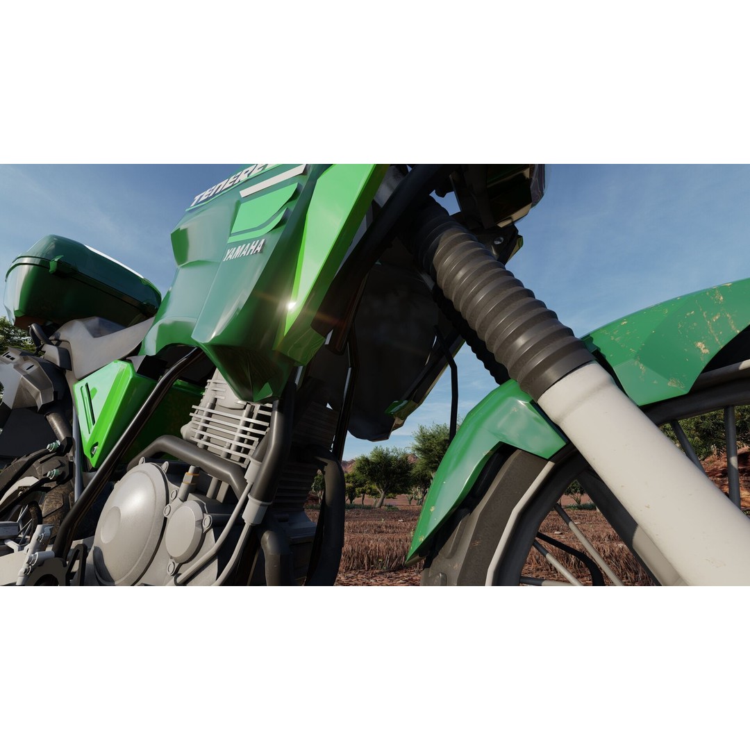 Yamaha Tenere 3D Model – Detailed Motorcycle Asset for Lumion - View 21