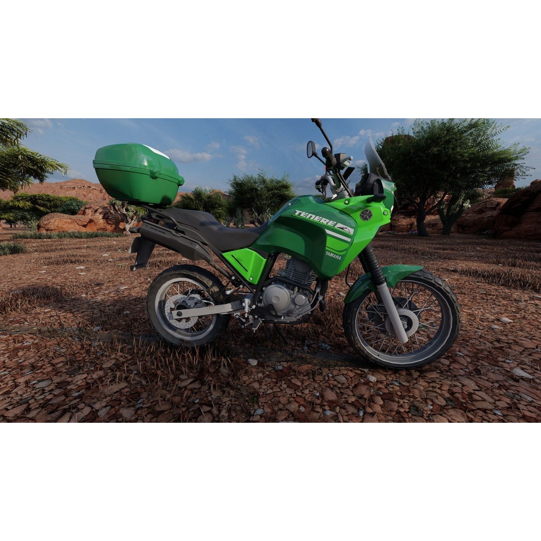 Yamaha Tenere 3D Model – Detailed Motorcycle Asset for Lumion - View 3