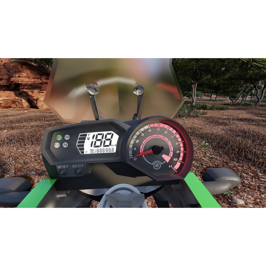 Yamaha Tenere 3D Model – Detailed Motorcycle Asset for Lumion - View 31