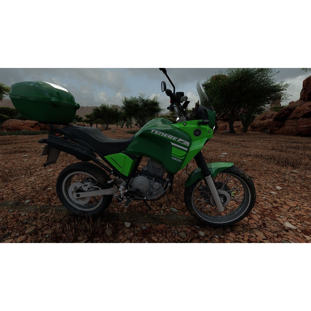 Yamaha Tenere 3D Model – Detailed Motorcycle Asset for Lumion - View 33
