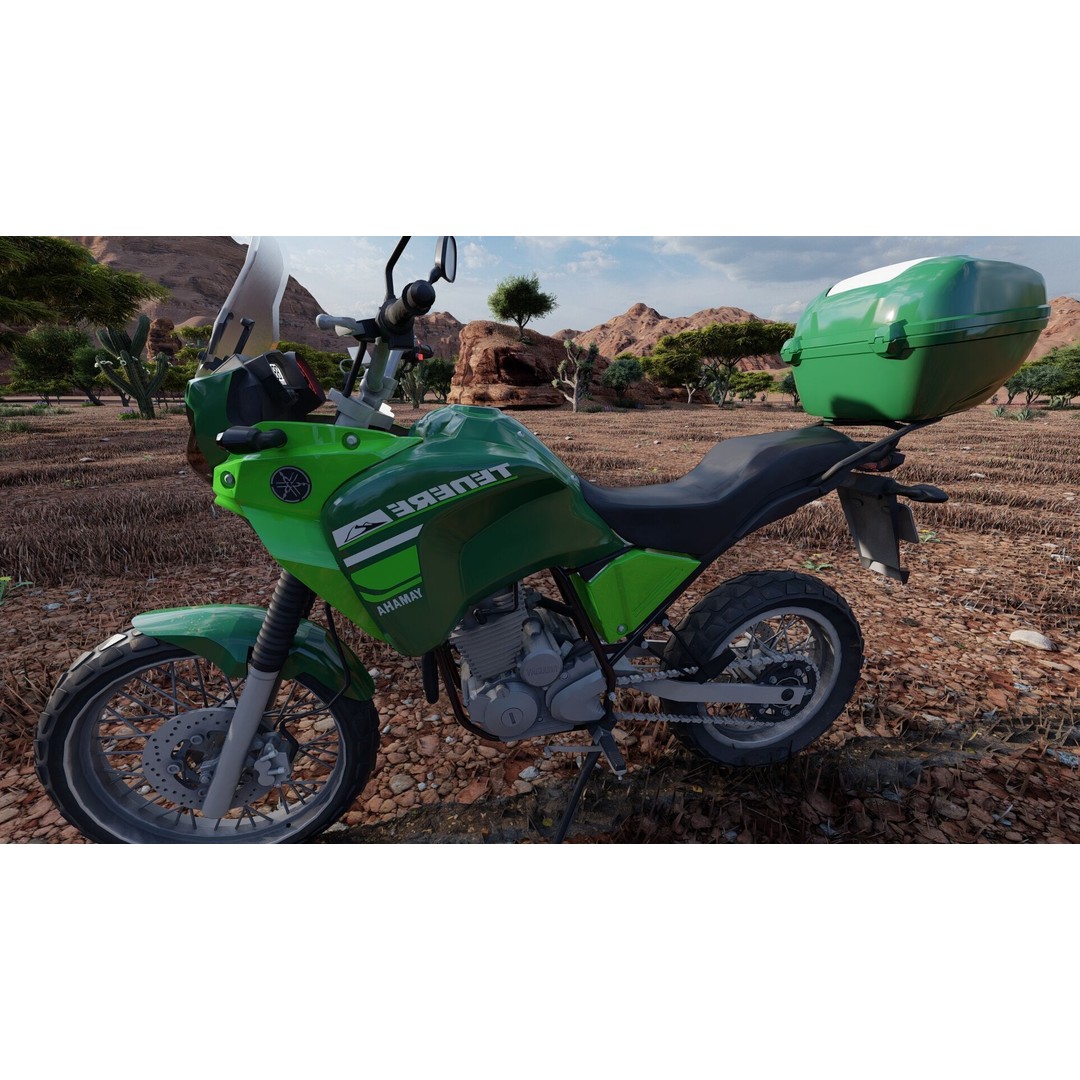 Yamaha Tenere 3D Model – Detailed Motorcycle Asset for Lumion - View 5