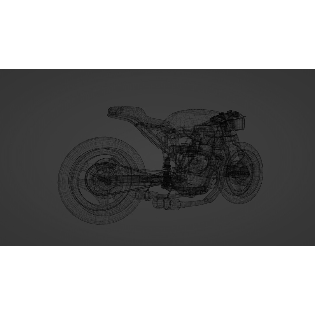 Racing Bike 3D Model – Realistic PBR Textured Game Asset, FBX, OBJ