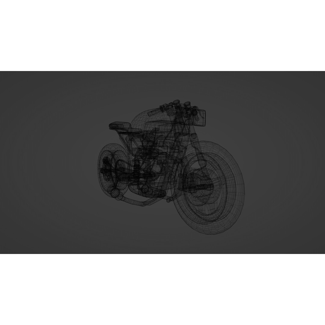 Racing Bike 3D Model – Realistic PBR Textured Game Asset, FBX, OBJ - View 29
