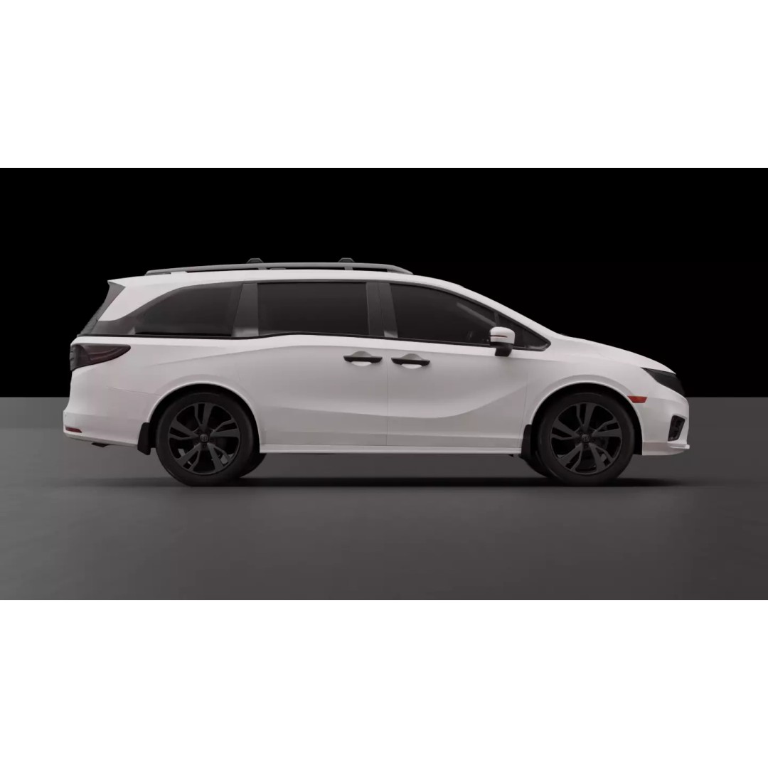 Honda Odyssey Elite 2019 3D Model – High Fidelity Vehicle Asset, FBX, PBR - View 13