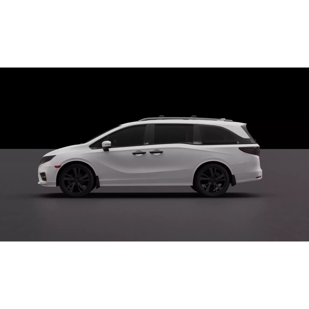 Honda Odyssey Elite 2019 3D Model – High Fidelity Vehicle Asset, FBX, PBR - View 14