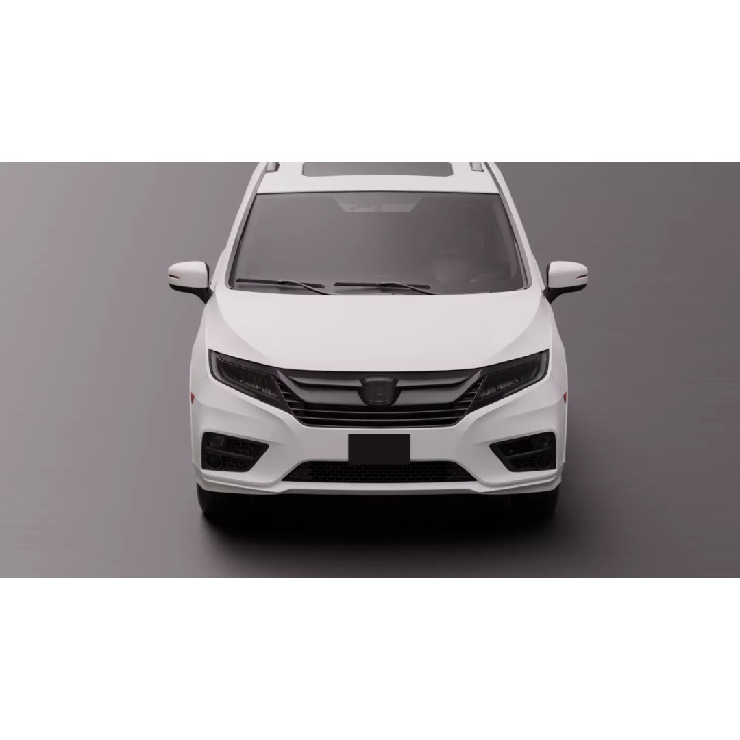 Honda Odyssey Elite 2019 3D Model – High Fidelity Vehicle Asset, FBX, PBR - View 15