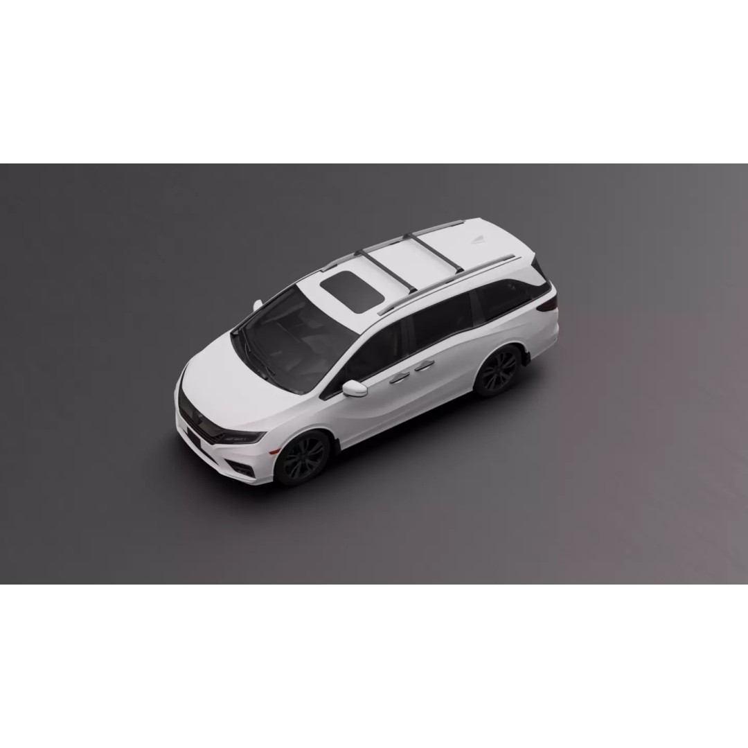 Honda Odyssey Elite 2019 3D Model – High Fidelity Vehicle Asset, FBX, PBR - View 19