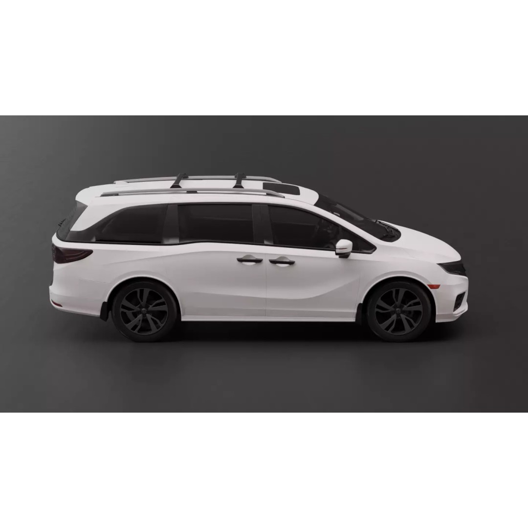 Honda Odyssey Elite 2019 3D Model – High Fidelity Vehicle Asset, FBX, PBR - View 6