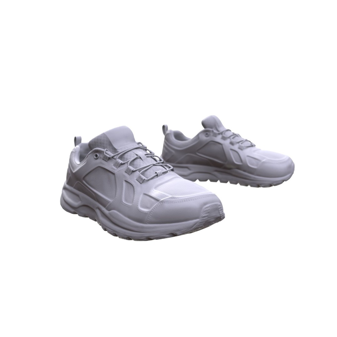 Sneakers 3D Model – Rigged Low-Poly Game Asset for UE5 and Metahumans - View 4